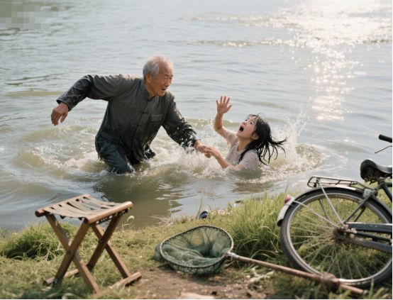 滚球-捞鱼大爷救起溺水女孩却被拘7天离开前他掏出张纸看后愣了(图1)