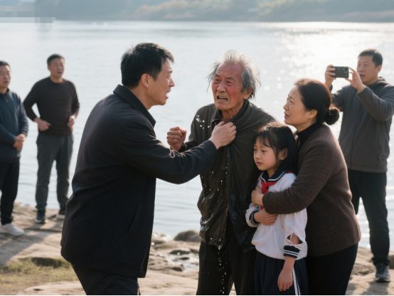 滚球-捞鱼大爷救起溺水女孩却被拘7天离开前他掏出张纸看后愣了(图2)